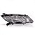 Farol city honda de 2014 a 2017 lado direito cromado manual - Imagem 2