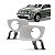 Suporte do farol auxiliar palio e siena fiat de 2001 a 2006 lado esquerdo primer fire - Imagem 1
