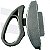 Kit alça de arremate do banco palio fiat de 1997 a 2012 preto - Imagem 2