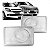 Lente do farol auxiliar vectra chevrolet de 2006 a 2011 e agile chevrolet de 2010 a 2013 lado esquerdo - Imagem 1