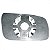 Base de retrovisor gol volkswagen de 1999 a 2008 lado esquerdo geração três e geração quatro - Imagem 2