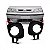 Suporte do farol palio e siena fiat de 2001 a 2006 lado direito auxiliar fire - Imagem 1