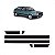 Friso gol volkswagen de 1987 a 1990 lateral preto perfil alto seis peças - Imagem 1