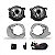 Kit farol auxiliar sandero e logan renault de 2007 a 2010 - Imagem 2