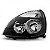 Farol clio renault de 2003 a 2005 lado esquerdo preto elétrico sem motor sem regulador - Imagem 2