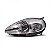 Farol punto fiat de 2007 a 2012 lado esquerdo cromado manual com soquete quadrado - Imagem 2