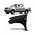 Para lama hilux toyota de 2005 a 2011 lado direito picape sem furo para moldura inferior para choque - Imagem 1