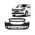 Para choque agile chevrolet de 2009 a 2014 dianteiro - Imagem 1