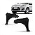 Para lama fiesta ford de 2010 a 2014 lado direito rocam - Imagem 1