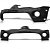 Para choque triton mitsubishi de 2007 a 2010 dianteiro preto com furo moldura inferior para choque - Imagem 2