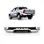 Para choque amarok volkswagen de 2010 a 2024 traseiro cromado com furo para sensor - Imagem 1