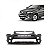 Para choque strada fiat de 2013 a 2020 dianteiro preto com furo para versões weekend adventure locker - Imagem 1