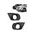 Grade lateral do para choque journey dodge de 2012 a 2018 lado esquerdo dianteiro com furo - Imagem 1