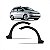 Moldura do vão de roda spacefox volkswagen de 2011 a 2014 traseira lado esquerdo - Imagem 1