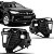 Grade lateral para choque nivus volkswagen de 2020 a 2024 dianteiro lado direito sem furo - Imagem 1