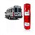 Lanterna daily iveco de 2008 a 2020 traseira lado esquerdo furgão - Imagem 1
