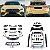 Conjunto de carroceria a200 mercedes benz de 2019 a 2022 hatchback para a45 AMG - Imagem 1