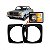 Aro do farol opala chevrolet de 1975 a 1979 lado esquerdo cinza - Imagem 1