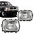 Farol hilux toyota de 1992 a 2001 bandeirante toyota e l200 mitsubishi de 1992 a 2003 lado esquerdo com carcaça - Imagem 1