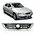 Grade do radiador vectra chevrolet de 1997 a 2005 preta e cromada - Imagem 1
