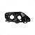 Carcaça de farol gol volkswagen de 2009 a 2012 lado direito amarela foco duplo geração cinco - Imagem 2
