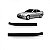 Moldura inferior para choque série 3 bmw de 1999 a 2001 dianteira lado esquerdo sedan - Imagem 1