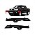 Suporte guia de para choque hilux toyota de 2005 a 2011 dianteiro lado direito picape - Imagem 1