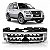 Grade do radiador pajero full mitsubishi de 2015 a 2021 cromada e preta - Imagem 1
