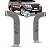 Moldura inferior do para choque pajero full mitsubishi de 2015 a 2021 dianteira lado esquerdo cromada - Imagem 1