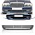 Moldura inferior do para choque c180 mercedes benz de 1994 a 1998 dianteira em primer - Imagem 1