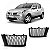 Grade do radiador sandero renault de 2008 a 2011 lado esquerdo preta tipo colmeia - Imagem 1