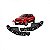 Suporte guia de para choque kwid renault de 2017 a 2022 dianteiro par - Imagem 1
