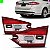 Lanterna fusion ford de 2017 a 2019 traseira da mala lado esquerdo com LED - Imagem 1