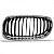 Grade do radiador 320 bmw de 2009 a 2012 lado esquerdo cromada com friso preto - Imagem 2