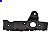 Suporte guia do para choque agile chevrolet de 2009 a 2014 e montana chevrolet de 2011 a 2021 dianteiro lado direito - Imagem 2