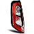 Lanterna punto fiat de 2013 a 2017 traseira lado esquerdo sporting e tjet com LED - Imagem 2