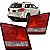 Lanterna journey dodge de 2012 a 2018 traseira da mala lado direito bicolor com LED - Imagem 1