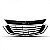 Grade do radiador equinox chevrolet de 2018 a 2021 preta com friso sem emblema - Imagem 3