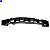 Suporte guia de para choque voyage volkswagen de 2009 a 2012 traseiro lado direito - Imagem 2