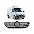 Grade do radiador sprinter mercedes benz de 2003 a 2011 carcaça preta - Imagem 1