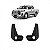 Grade do farol de milha hilux toyota de 2021 a 2025 lado direito preto texturizado picape - Imagem 1