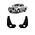 Grade do farol de milha hilux toyota de 2021 a 2025 lado direito preto brilhante picape - Imagem 1