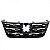 Grade do radiador hilux sw4 toyota de 2021 a 2025 preto piano versão srx - Imagem 2