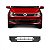 Grade para para choque gol volkswagen de 2013 a 2016 dianteira central carcaça preta geração seis - Imagem 1