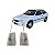 Lanterna kadett e ipanema chevrolet de 1989 a 1998 dianteira lado esquerdo cristal - Imagem 1