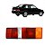 Lanterna escort ford de 1987 a 1994 traseira lado direito tricolor - Imagem 1