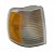 Lanterna gol volkswagen de 1991 a 1996 dianteira lado direito âmbar modelo cibie - Imagem 2