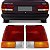 Lanterna versailles ford de 1991 a 1996 traseira lado esquerdo tricolor - Imagem 1