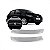 Máscara da grade do radiador gol volkswagen de 2009 a 2012 cromada geração 5 - Imagem 1