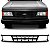 Grade do radiador d20 chevrolet de 1993 a 1998 preta - Imagem 1